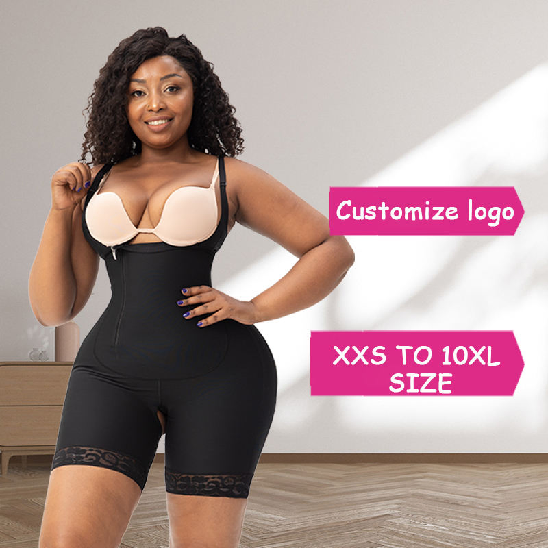 Roupa modeladora pós-operatória de alta compressão para cirurgia Bbl Colombiana Estágio 2 Faja Colombianas Levantamento de Bumbum