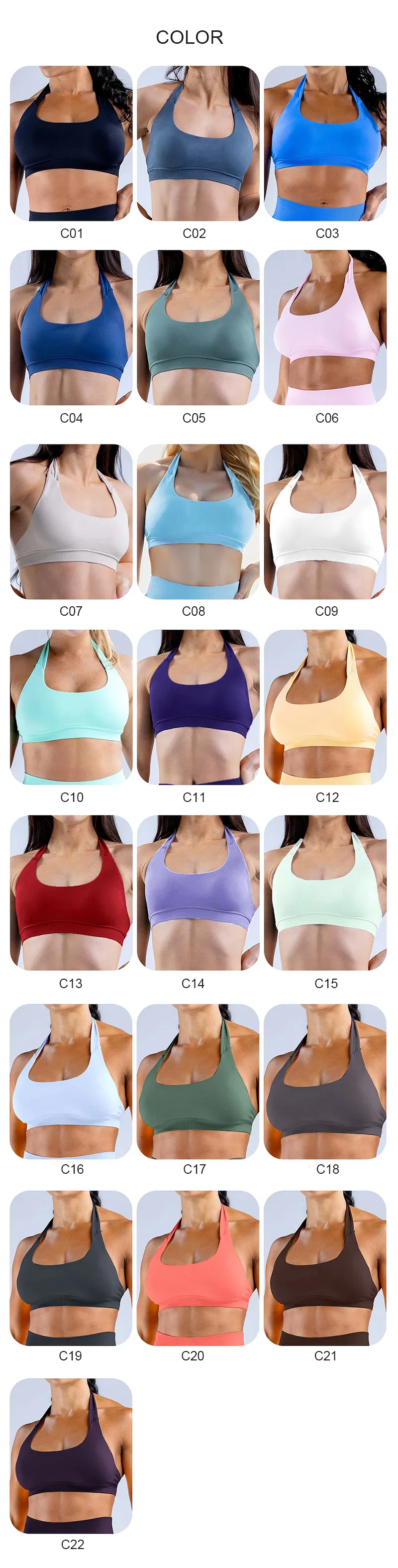 4 Conjunto de Treino Sexy Sem Costura para Mulheres, Sutiã Halter Neck Personalizado + Shorts de Bumbum + Leggings de Yoga, Roupas de Atividade para o Ginásio
