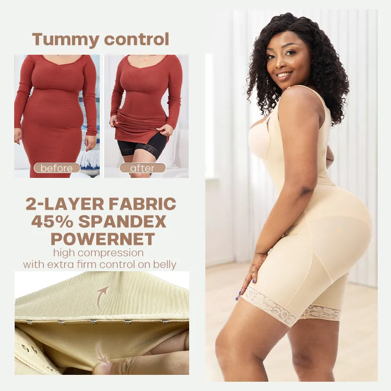 Roupas modeladoras de alta compressão para mulheres