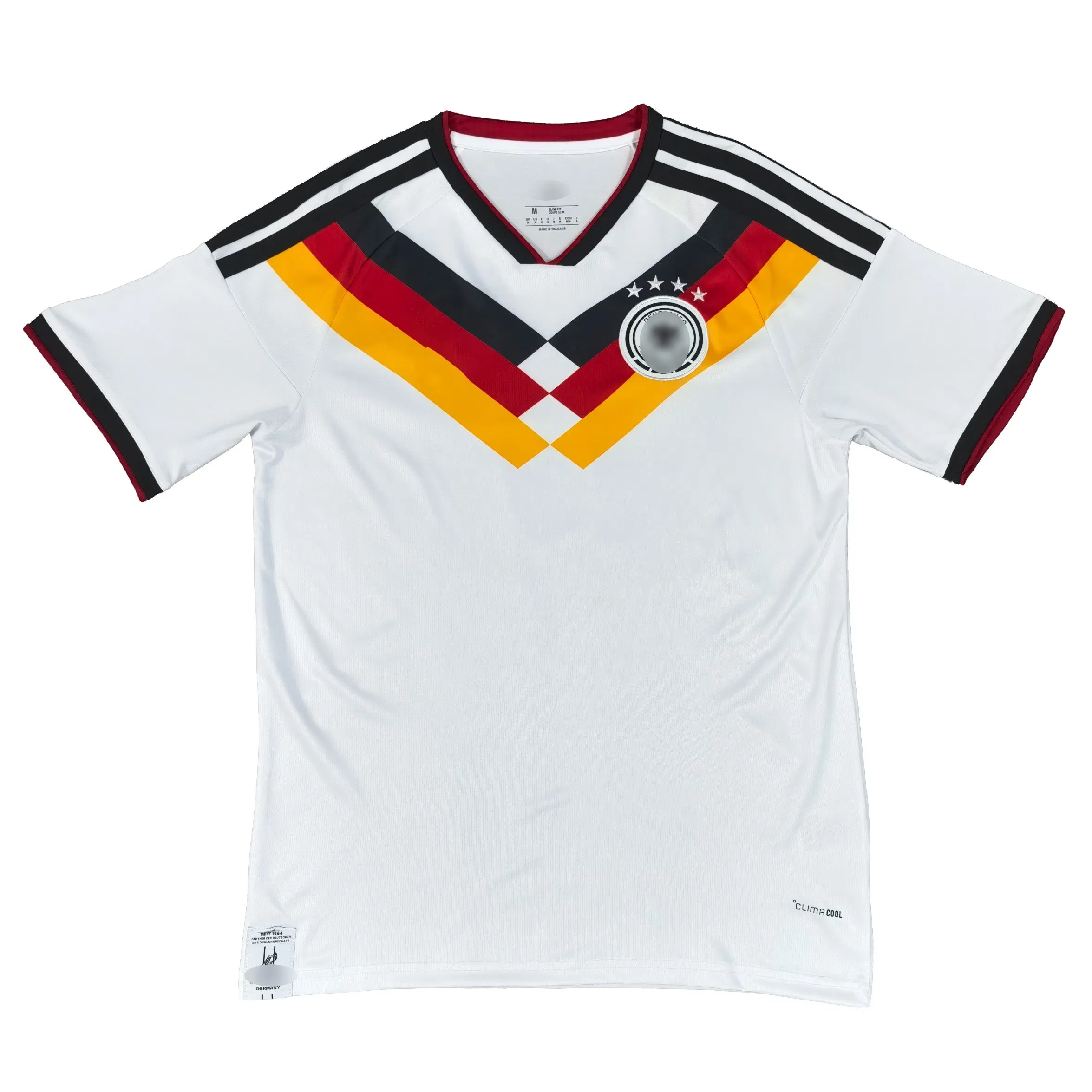 Camiseta de Futebol Replica da Tailândia, 2026 Camisa da Equipe da França Mbappe com Gola Polo, Camisa de Futebol Replica Versão do Jogador
