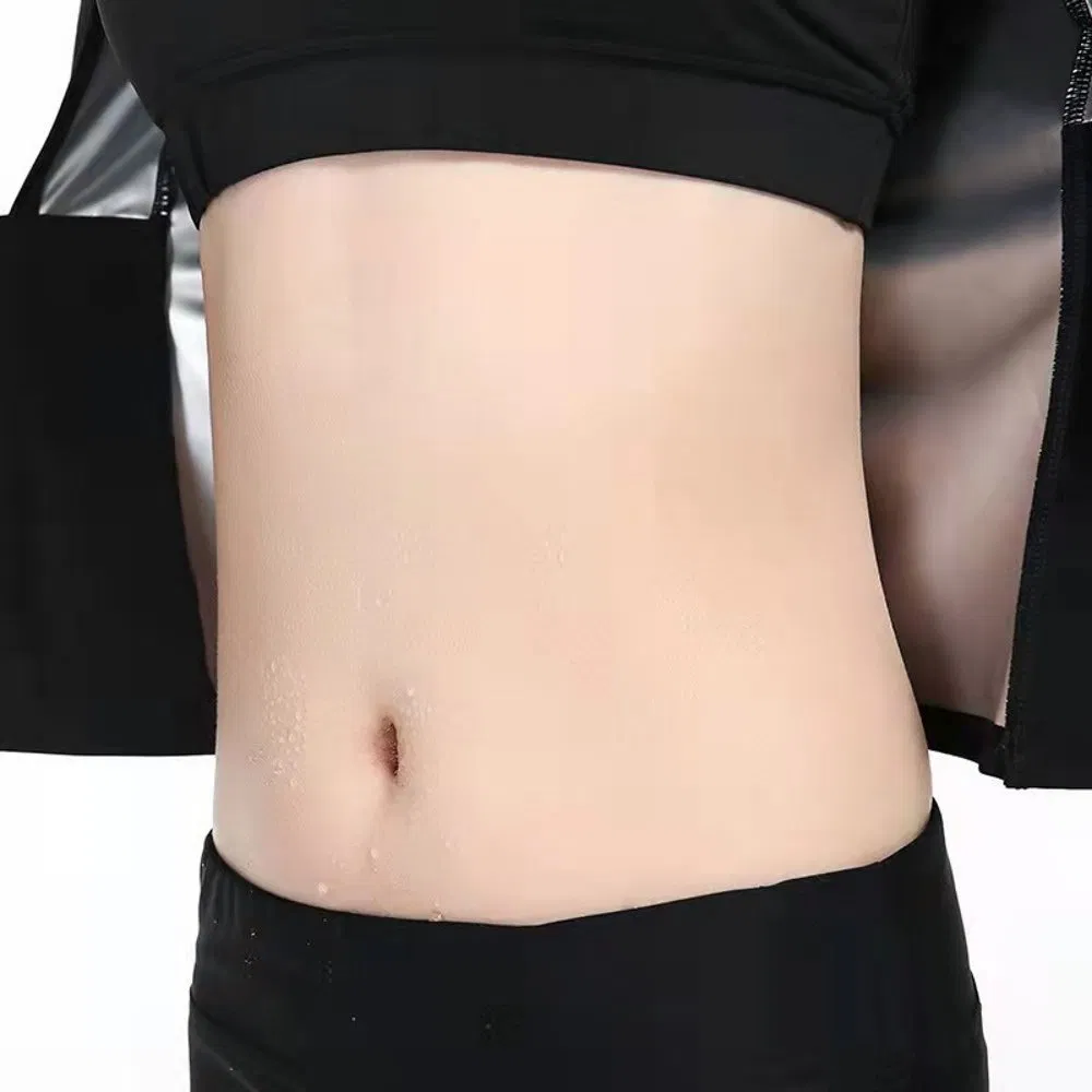 Roupa de Sauna para Mulheres, Conjunto de Roupas para Exercícios, Ideal para Corrida e Academia Wbb18579
