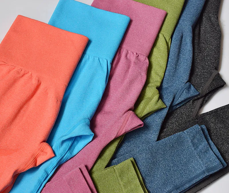 Calças de Yoga de Cintura Alta Leggings Esportivas Sem Costura para Mulheres Leggings de Yoga com Efeito Push Up Tights Elásticos para Fitness Corrida Roupas de Ginástica