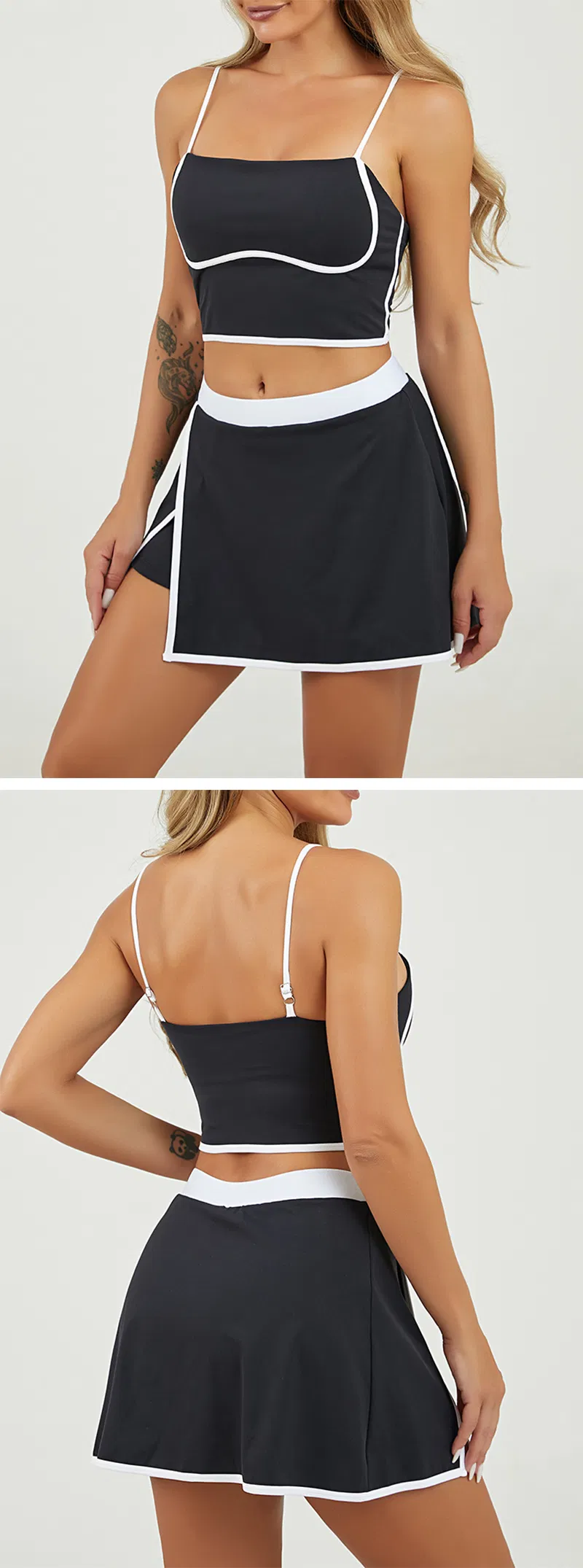 Conjunto esportivo feminino funcional