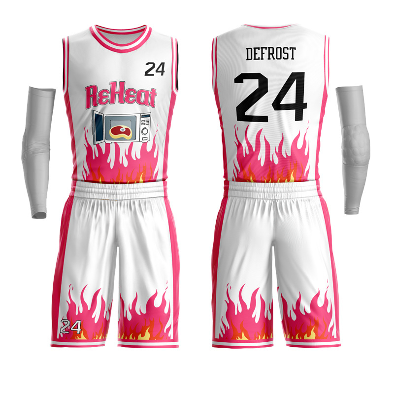 Uniforme de Basquete Personalizado por Atacado Sublimação Roupas de Equipe de Basquete