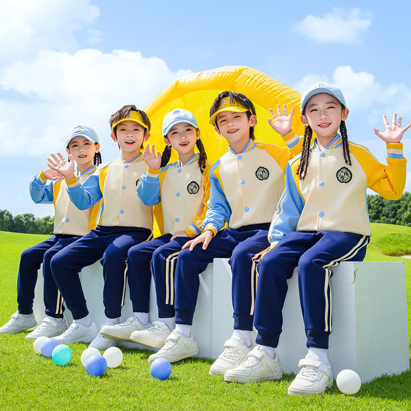 Camisa Polo Escolar de Design em Duas Cores Personalizada para Uniforme de Equipe Estudantil