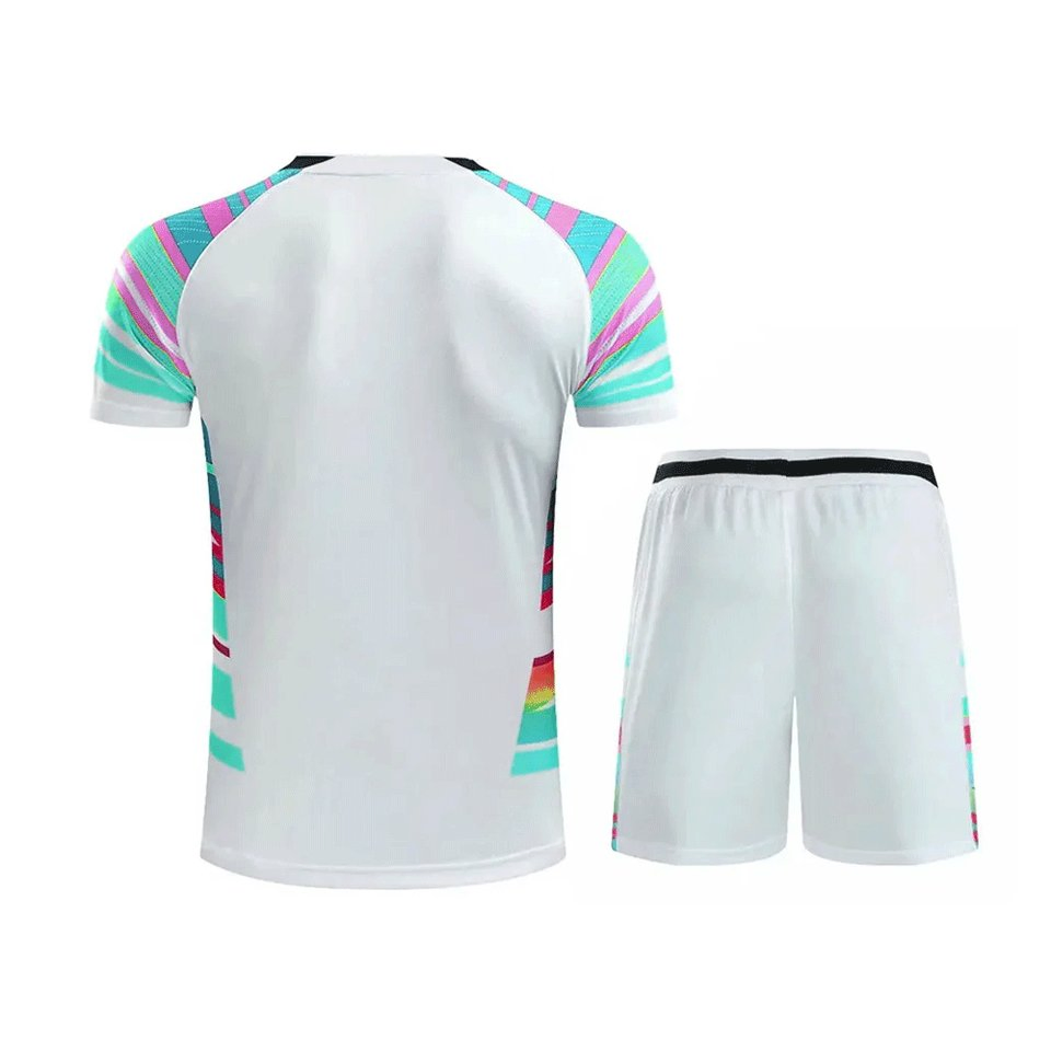 Uniformes da Equipe de Tênis Masculino Roupas Esportivas Confortáveis Traje de Badminton