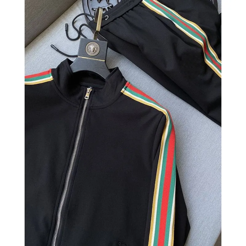 Conjunto de Moletom com Zíper Personalizado e Calças para Homens, Roupas Casuais de Esporte com Logotipo Personalizado para o Outono