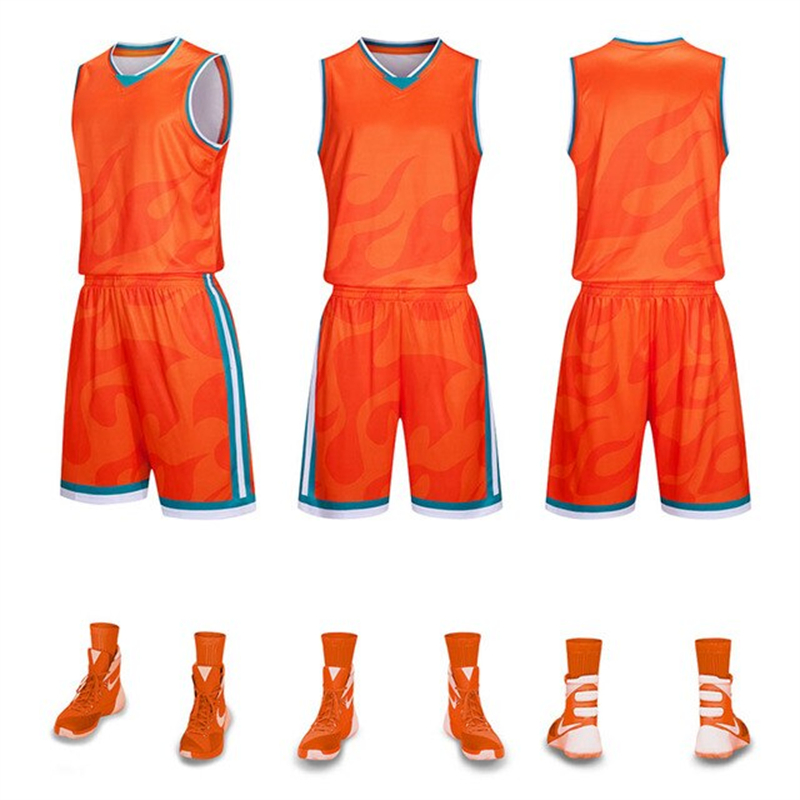 Roupas de Basquete em Poliéster de Alta Qualidade para Adultos