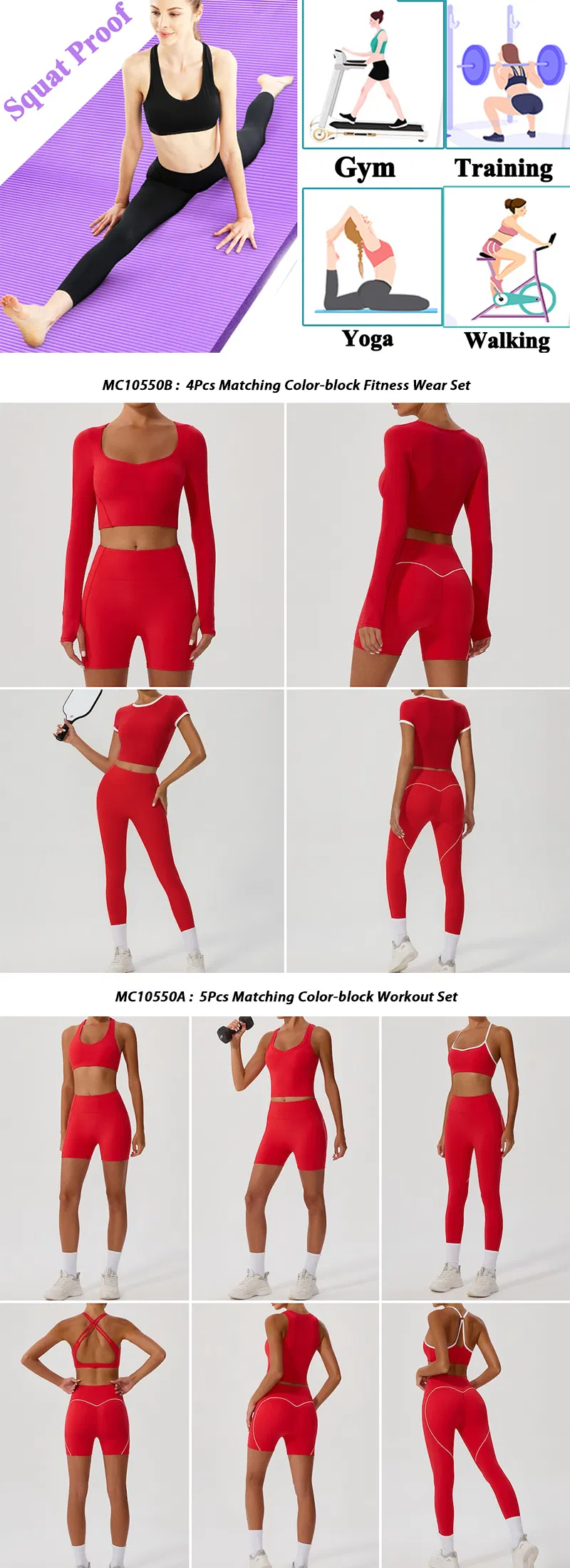 Conjunto de yoga 1