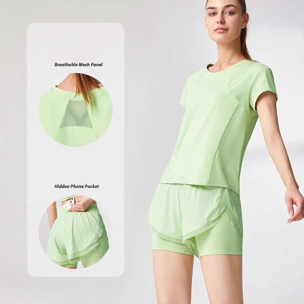 Conjunto Ativo Feminino Plus Size