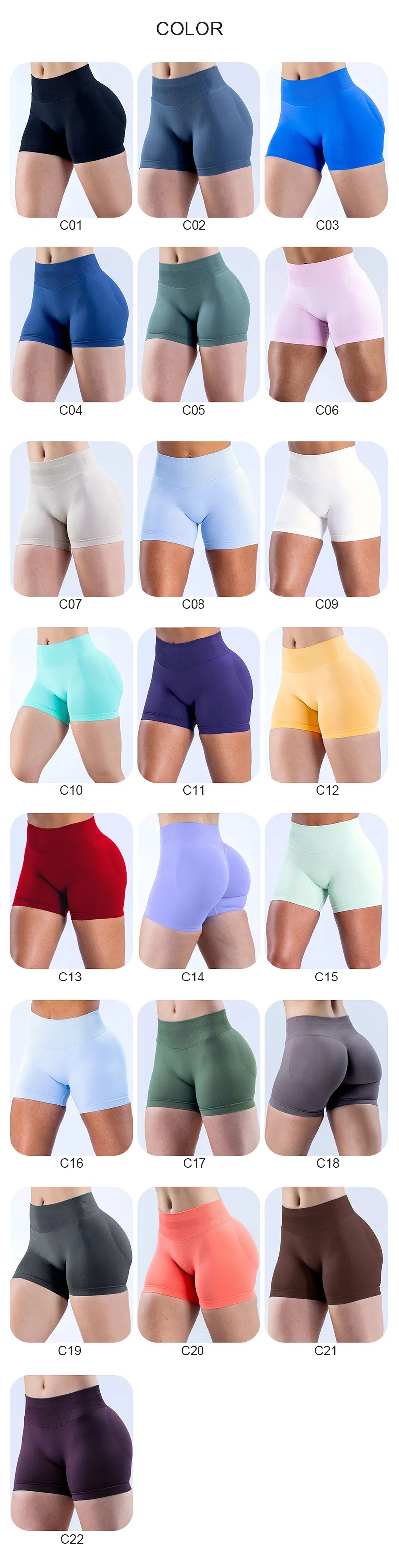 4 Conjunto de Treino Sexy Sem Costura para Mulheres, Sutiã Halter Neck Personalizado + Shorts de Bumbum + Leggings de Yoga, Roupas de Atividade para o Ginásio