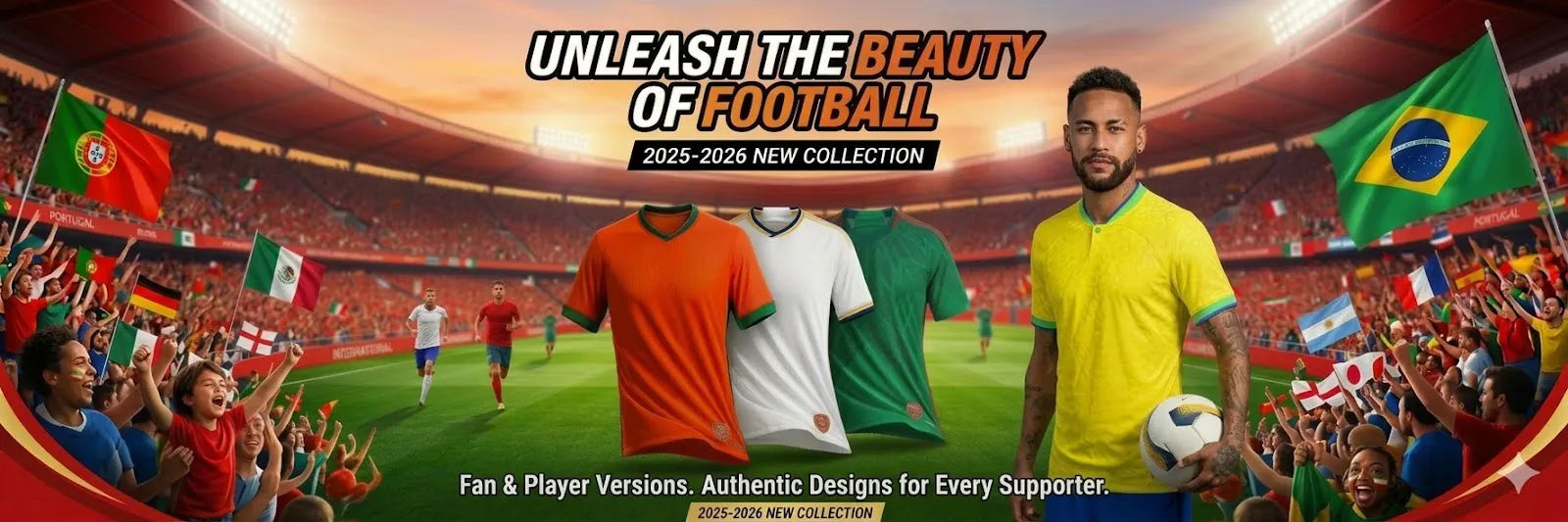 Camiseta de Futebol Replica da Tailândia