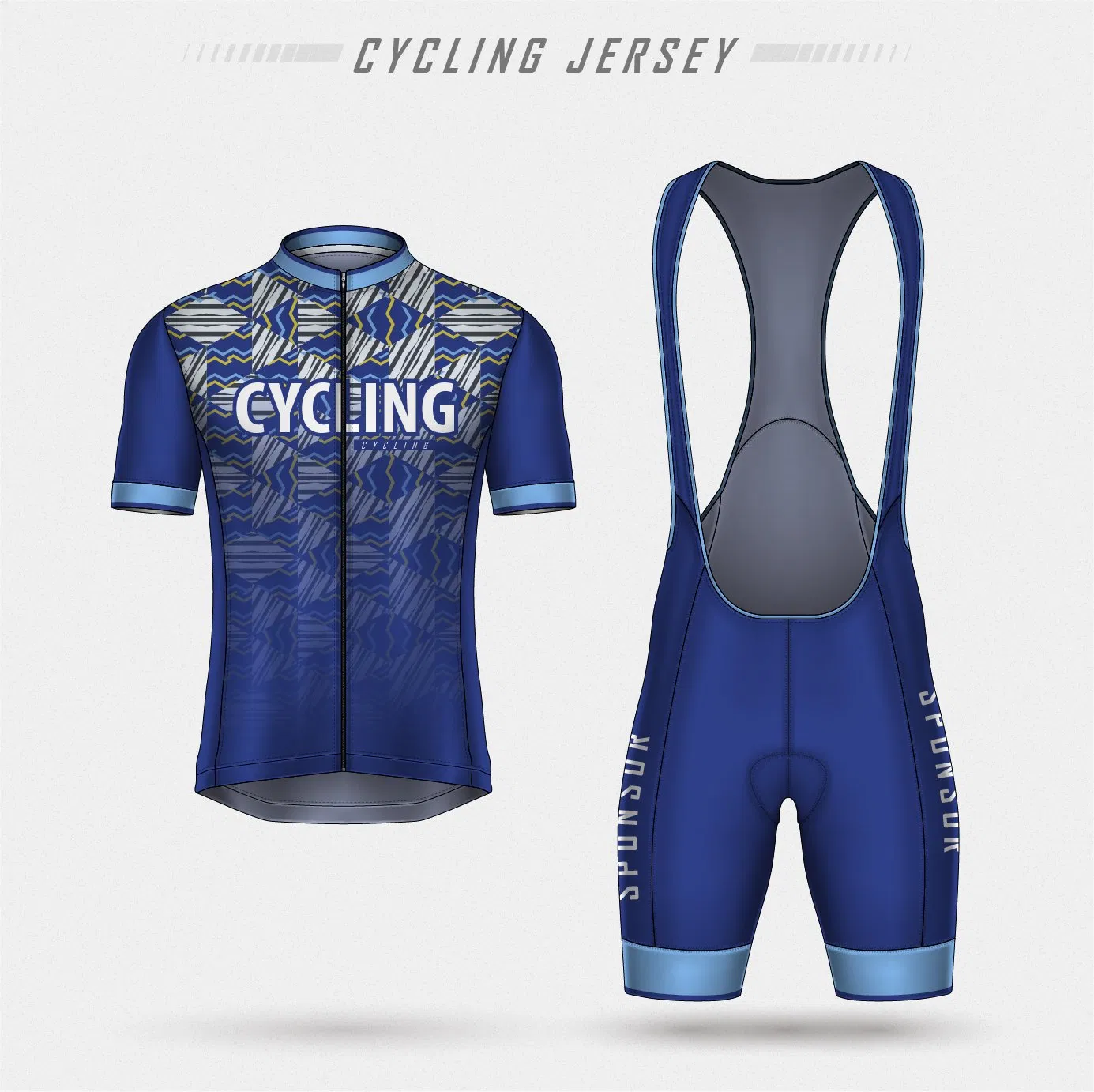 Fornecedor de Roupas de Ciclismo com Impressão por Sublimação Personalizada na China