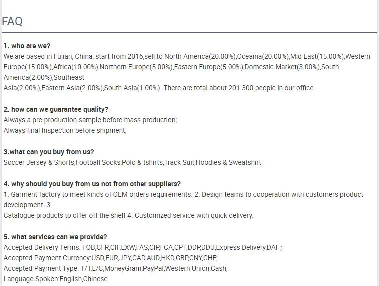 Perguntas frequentes FAQ