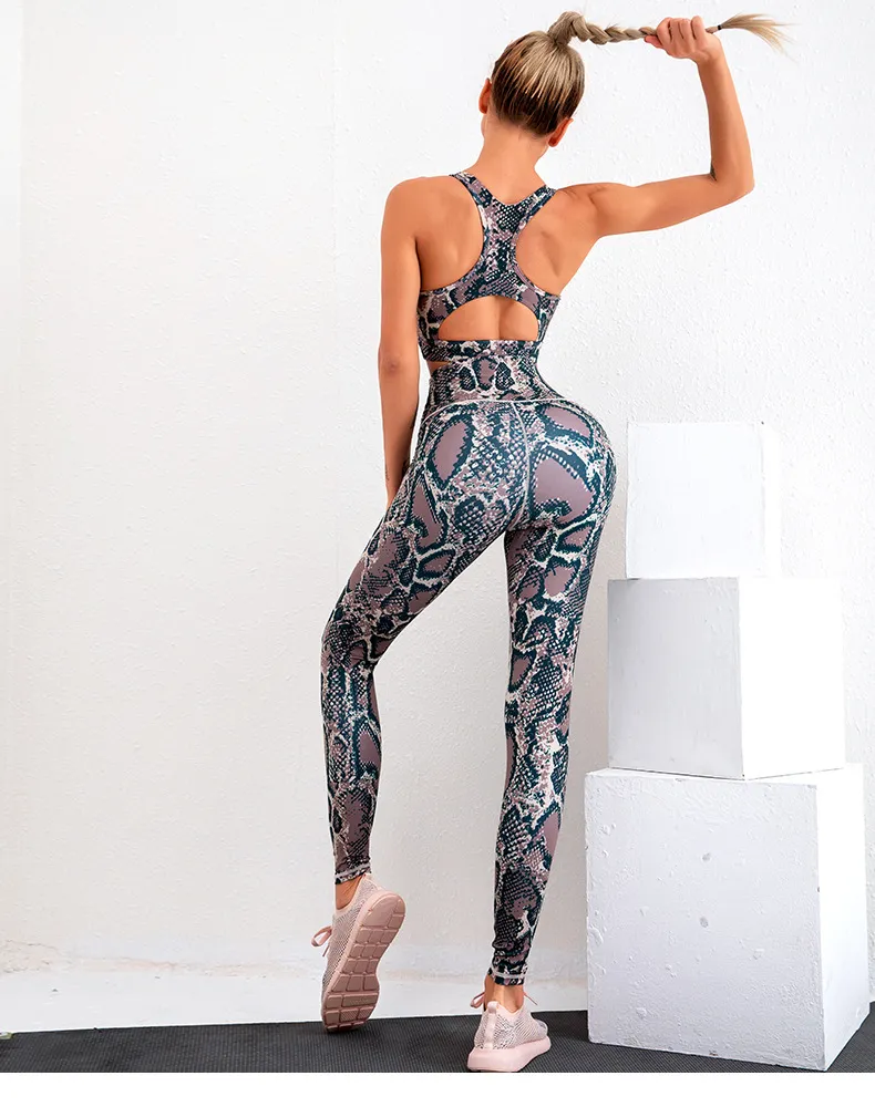 Conjunto de Yoga Cintura Alta