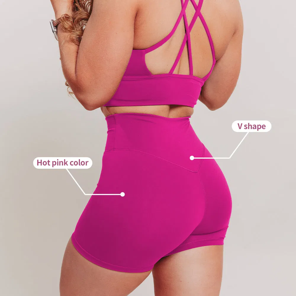 Roupas esportivas femininas de alto desempenho super macias e respiráveis com cintura alta