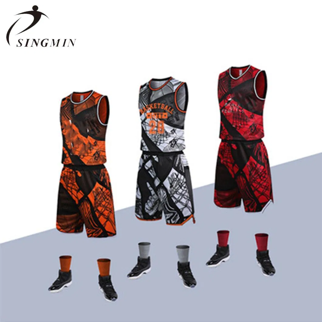 Fabricante de Uniforme de Basquete da Equipe Esportiva