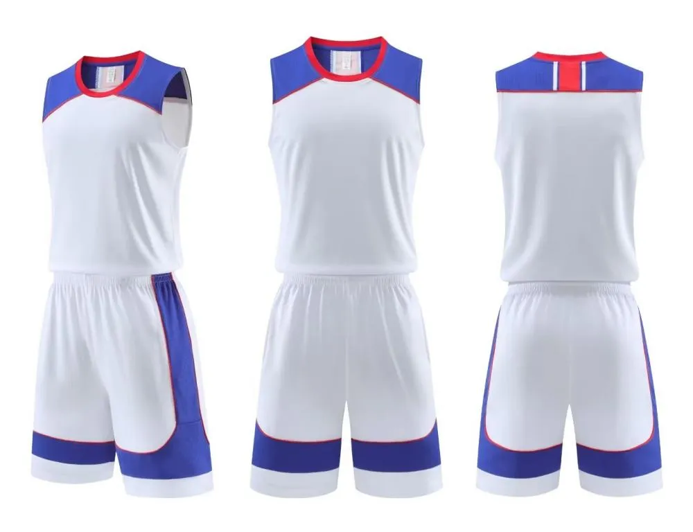 Conjunto Esportivo de Verão Personalizado com Colete Contrastante e Calças para Basquete