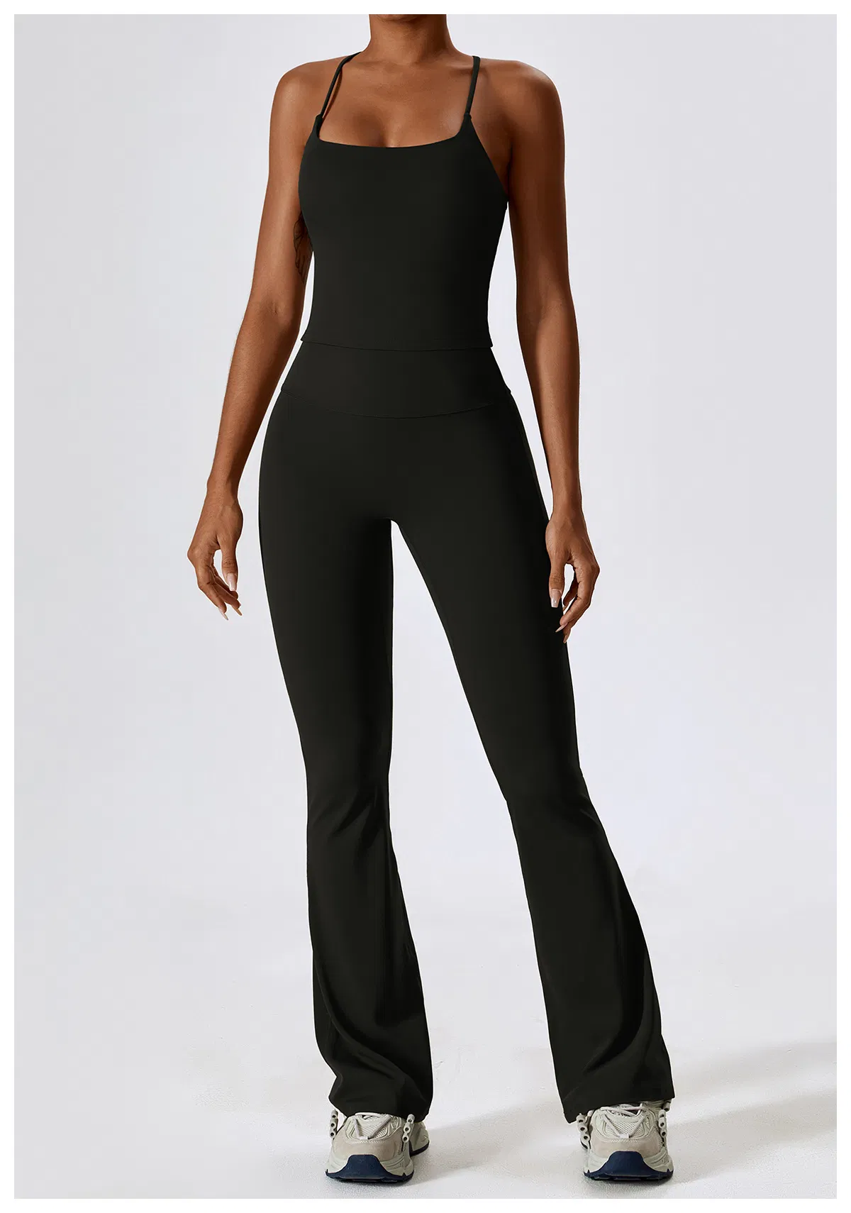 Conjunto de Roupas de Ginástica Atacado para Fitness, Leggings, Top de Yoga