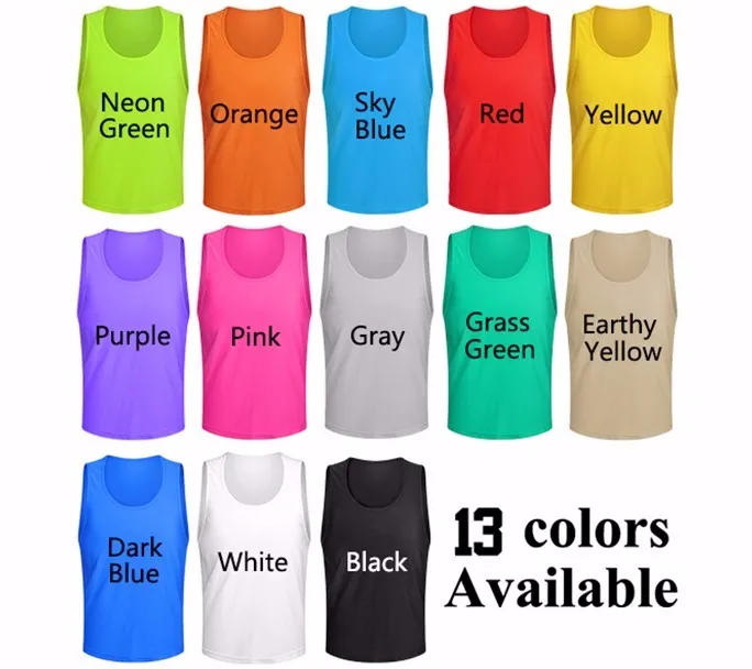 Camisetas de Futebol Masculinas em Cores Sólidas Premium