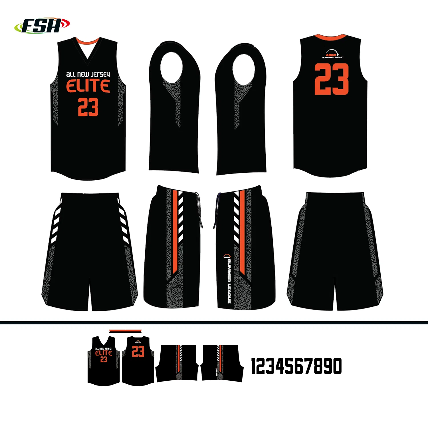 Fabricação de Roupas Esportivas de Alta Qualidade, OEM Personalizado, Uniformes de Basquete Sublimados com Bordado