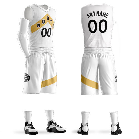 Conjunto de Camiseta de Basquete Personalizada e Confortável, Uniforme Profissional de Basquete, Roupas para Esportes em Equipe