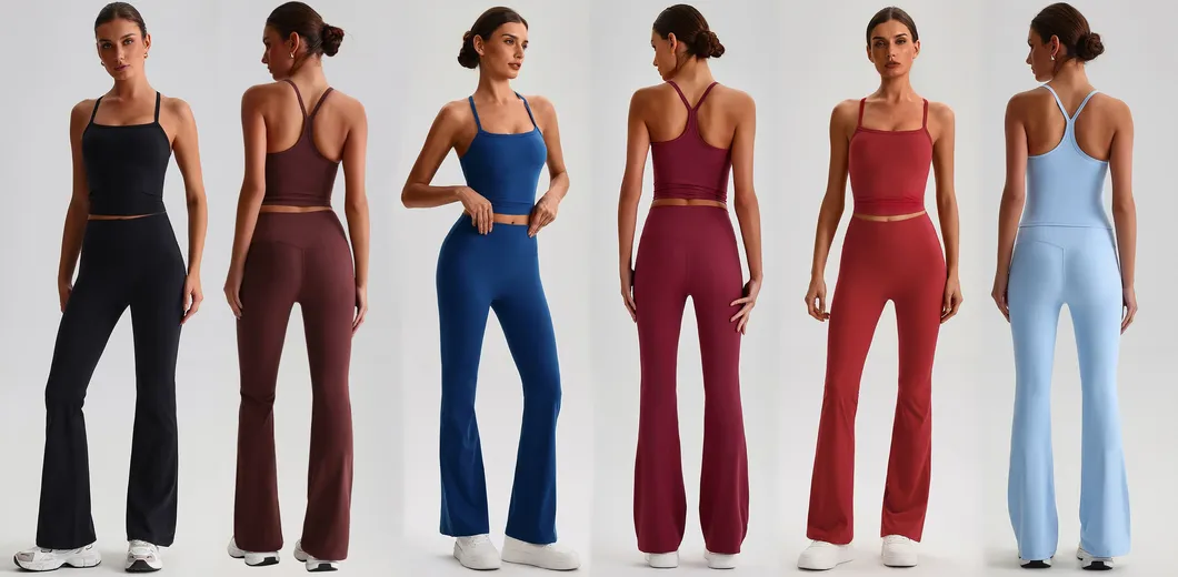 Conjunto de Roupas de Yoga Feminino