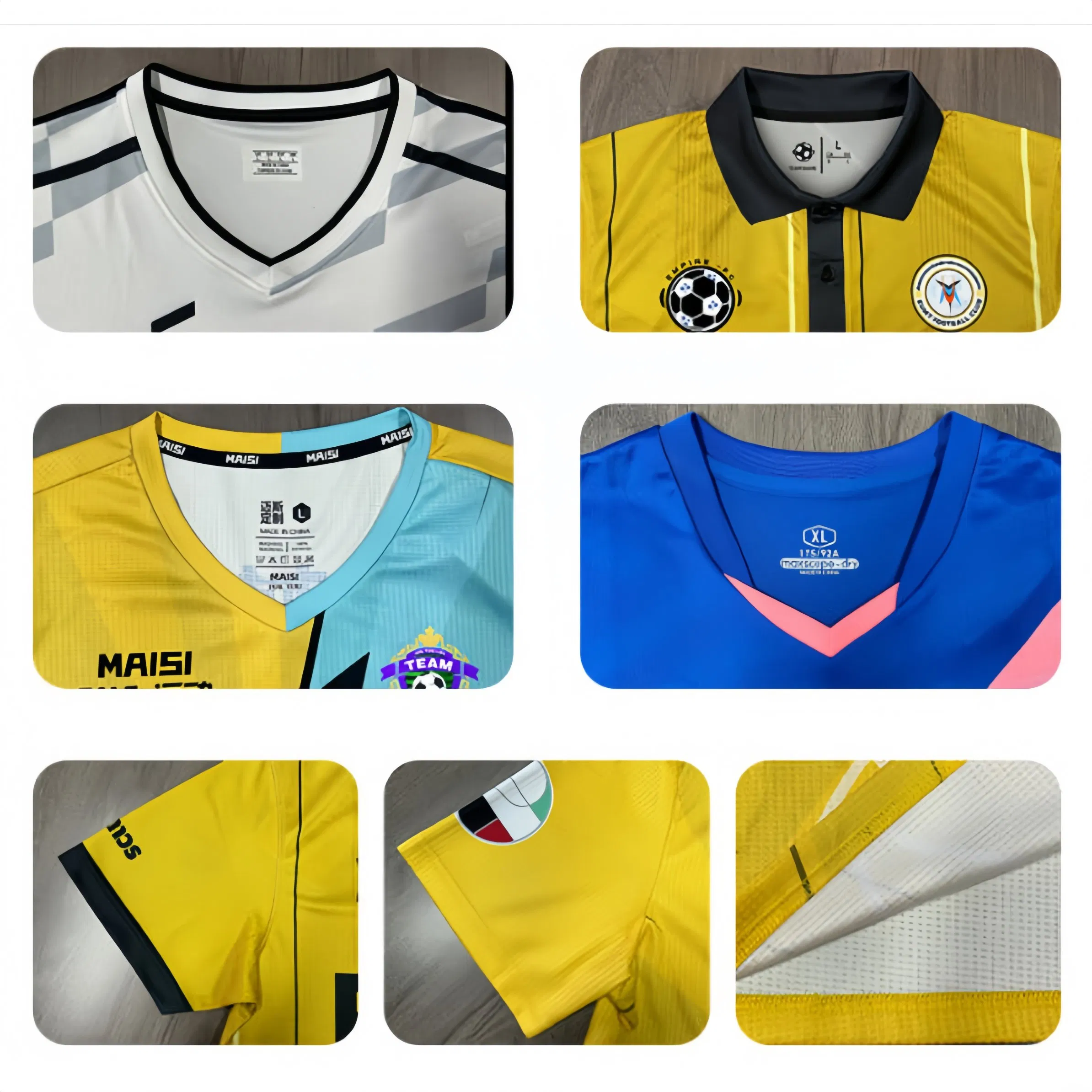 Uniforme de Futebol com Cores Personalizadas para Competições Esportivas Escolares