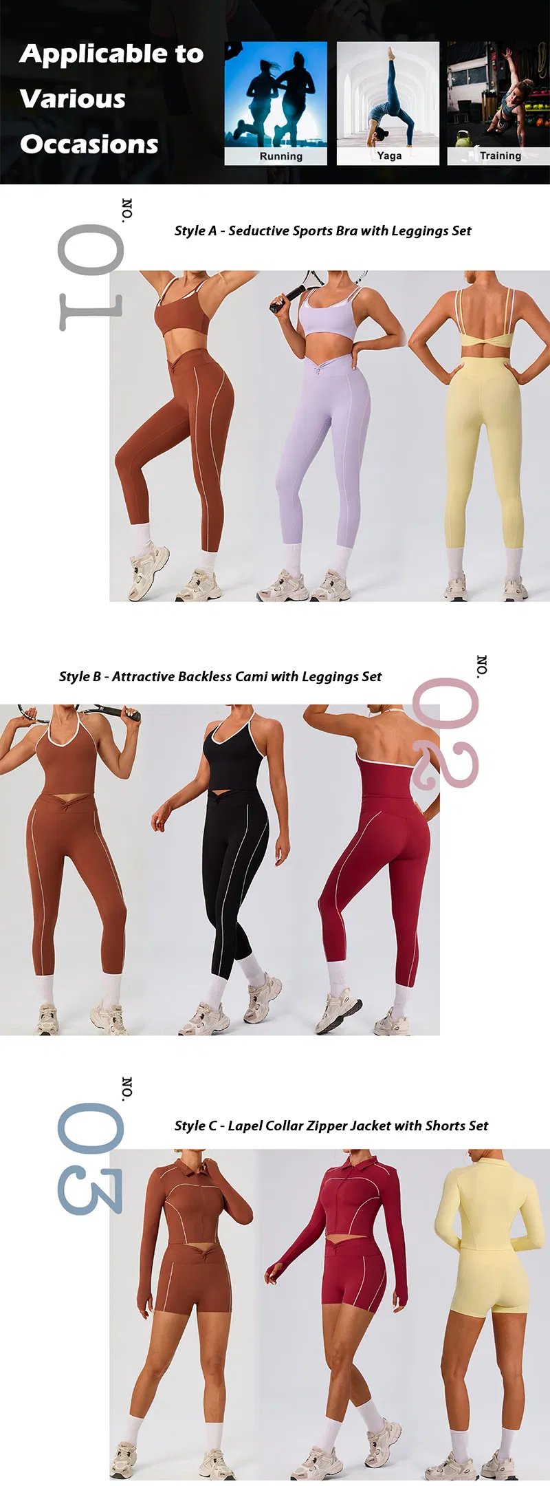 Conjunto Sexy para Pilates e Yoga