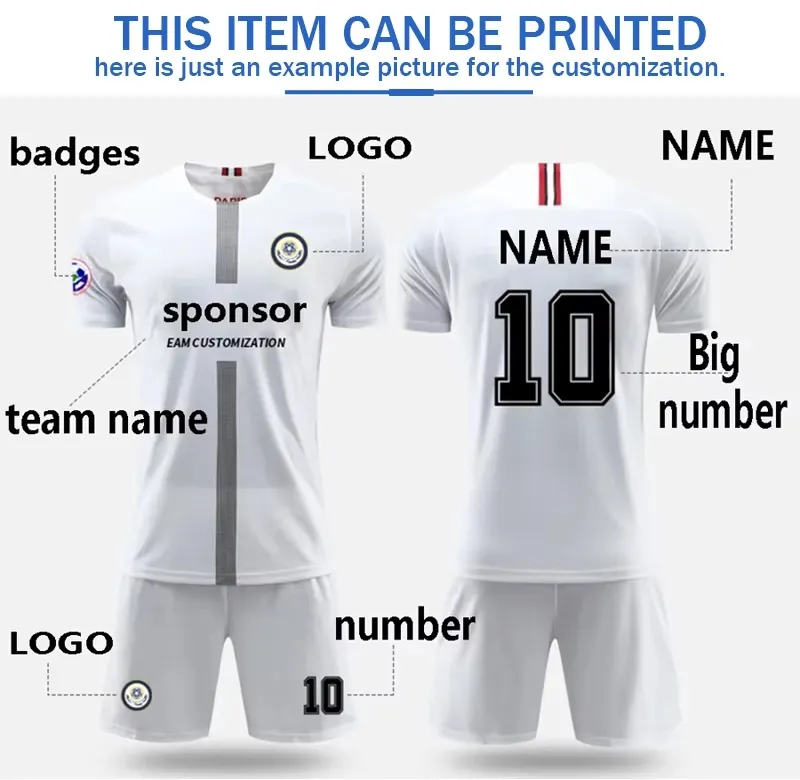 Detalhe do Uniforme de Futebol