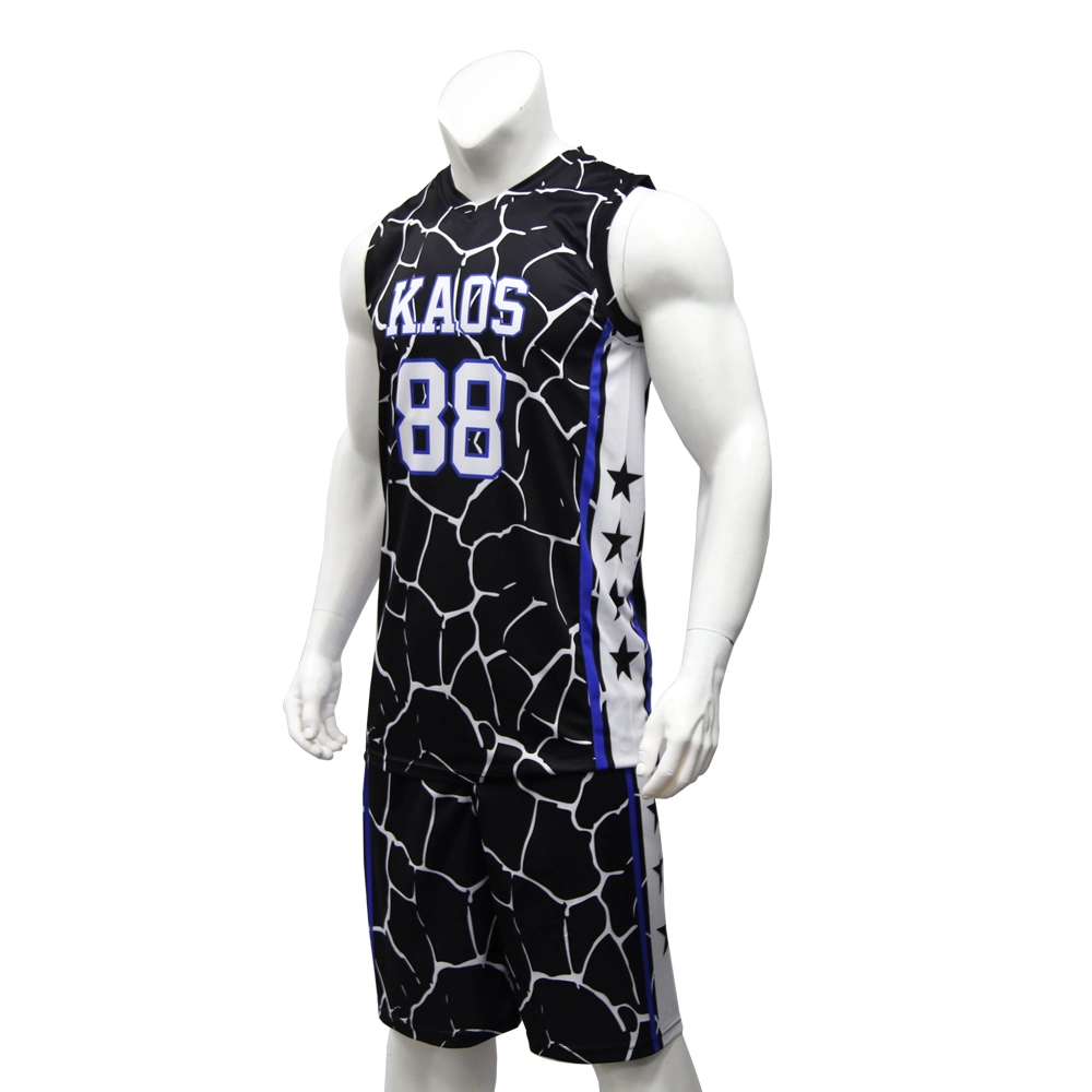 Uniforme de Basquete Personalizado Healong Moda Esportiva Sublimação 100%Polyesterbasketball Uniforme Jersey