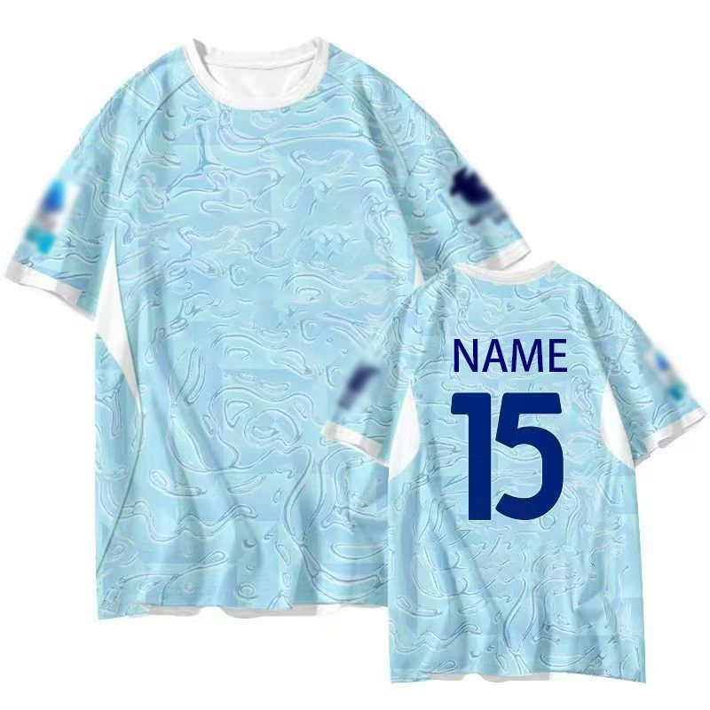 26-27 Fábrica de Manufatura Camisas de Futebol Personalizadas de Alta Qualidade