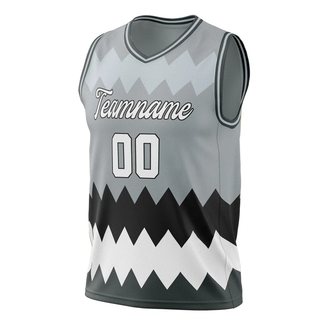 Camisas de Basquete Masculinas Personalizadas Uniformes de Basquete por Sublimação Camiseta Profissional Roupas de Basquete Respirável
