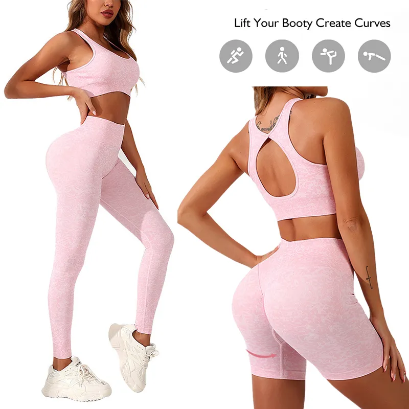 Conjunto camuflado fitness