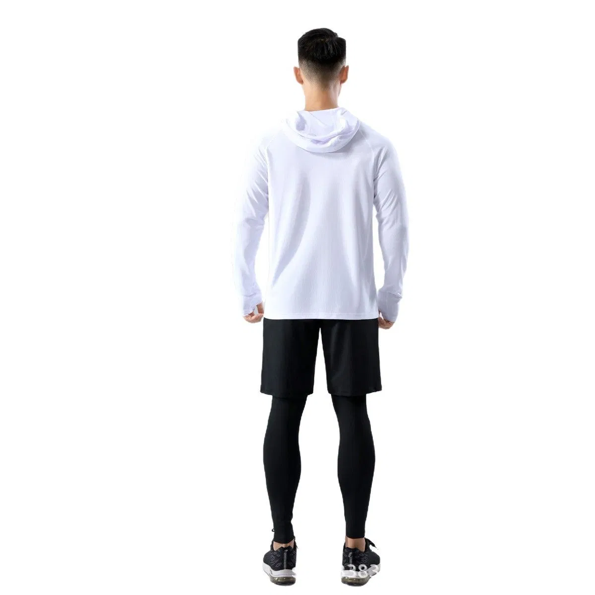 Conjunto de Compressão Personalizado por Atacado 3PCS para Homens, Traje de Esporte para Academia