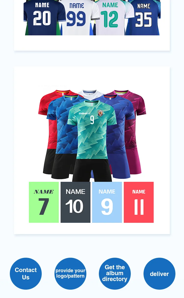 Camisas de Futebol Personalizadas de Alta Qualidade
