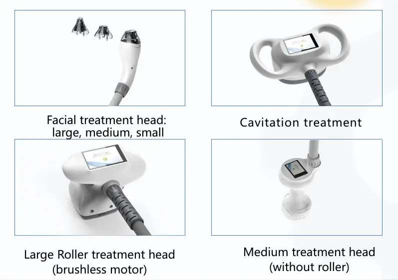 Treatment Heads and Handle Options