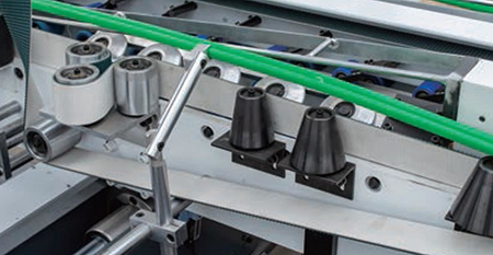 Secondary creasing unit