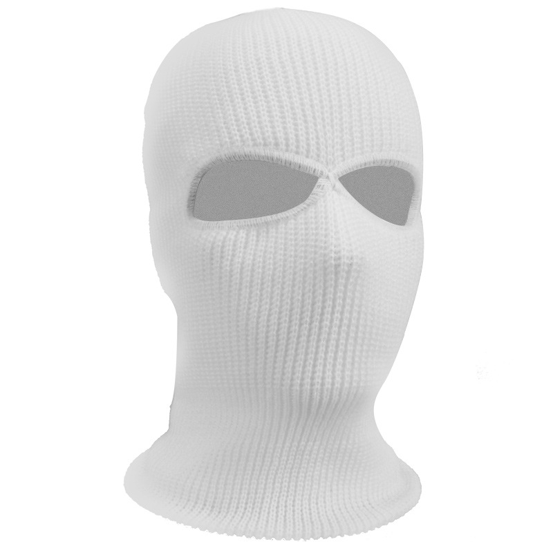 Wholesale Stock Fashion Winter Balaclava Mask Hats Hip Hop 100% Acrylic 3 Holes Knit Ski Balaclava Mask Hat