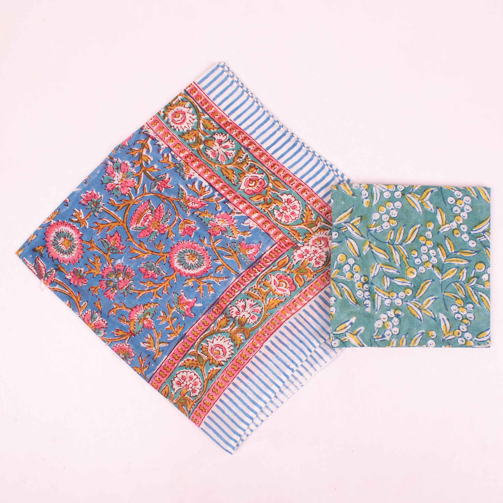 Eco-Friendly Soft Cotton Paisley Bandana 100% Organic Cambric Face Neck Cover Multi-functional Headgear Outdoor All-season
