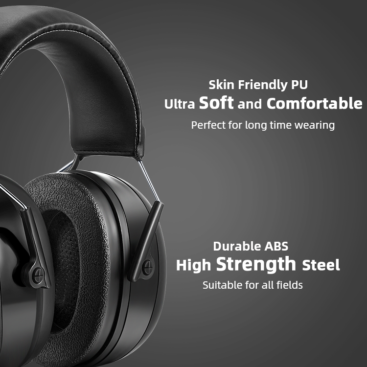 NRR Noise Insulation Bluetooth Earmuffs Wireless Audio Play Protective Ear Muff for Construction Workshop