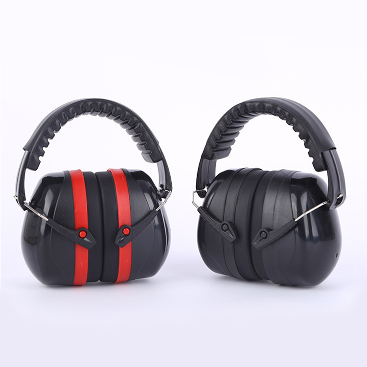 Foldable Reusable Anti-Noise Intrinsically Safe Shooting Sleep Soundproof ABS Headband Type Ear Muffs Hearing Protection Safety