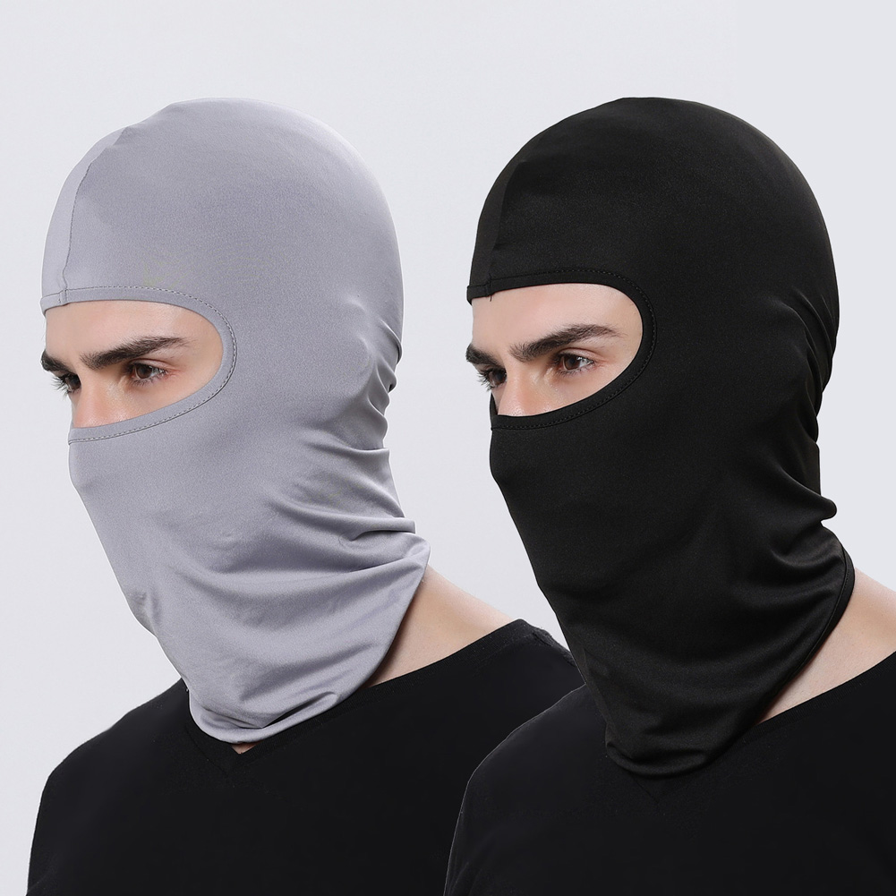 Wholesale Black Ninja Mask Outdoor Cycling Motorcycle Windproof Sports Sunscreen Ski Face Mask Balaclava Hat Full Face Cover