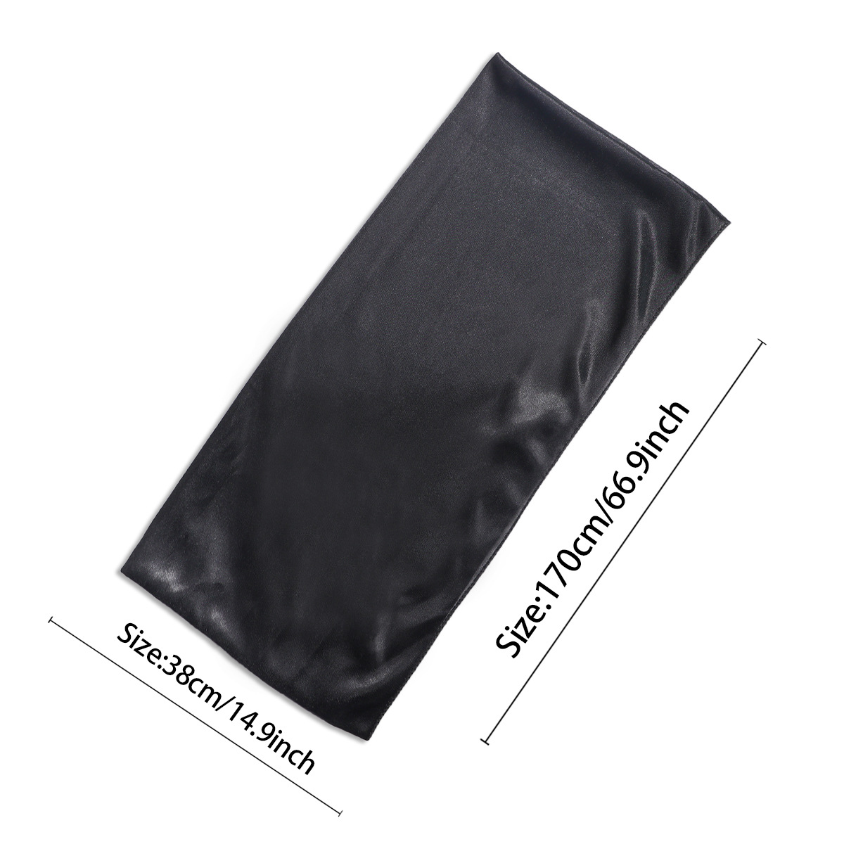 Wholesale Turban Scarf Head Wrap Kerchief Scarf African Women Turban Scarf Satin Silk Headwraps