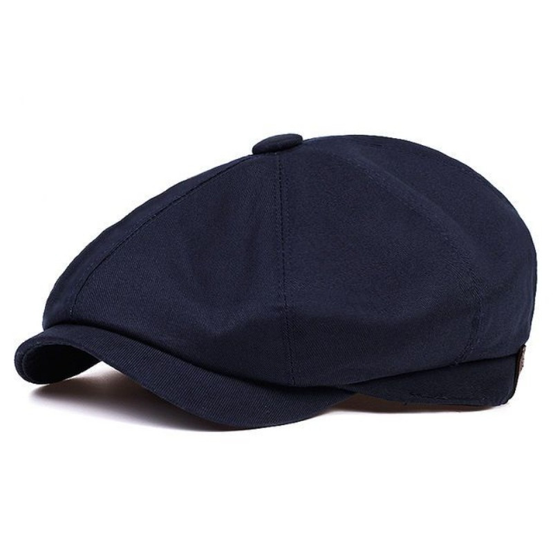 New British Retro Octagonal Cap Printed Casual Unisex Four Seasons ENGLAND STYLE Beret Outdoor