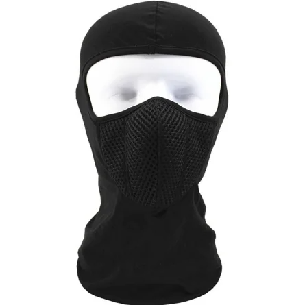 Breathable Balaclava Motorcycle Full Face Mask Motorbike Cycling Bike Mask Motocross Helmet Hood Moto Riding Neck Face Mask