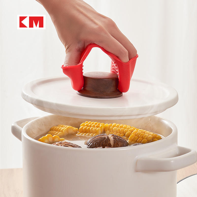 Km1204 Mini Heat Resistant Silicone Oven Mitts for Cooking