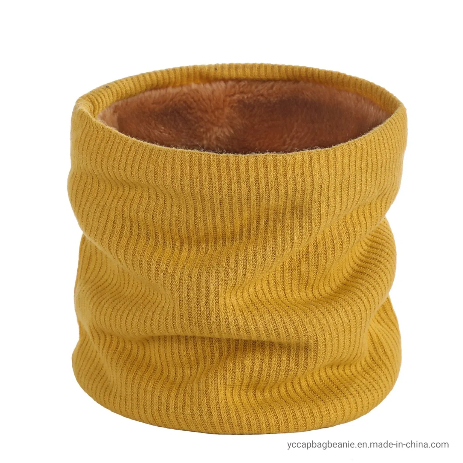 Luxurious Double Neck Warmer Snood - Cozy Velvet Winter Accessory