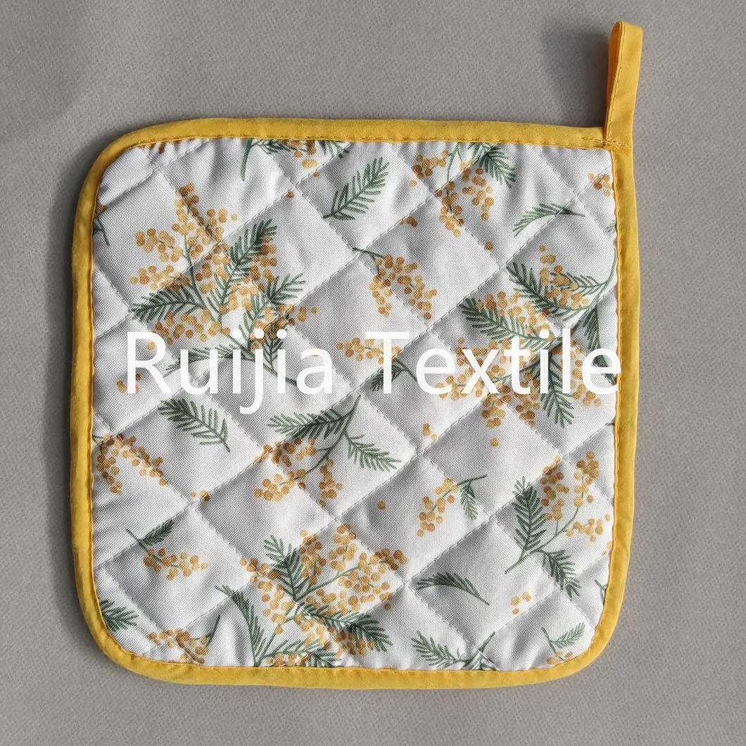 Kitchen Oven Mitts and Potholder Style 6