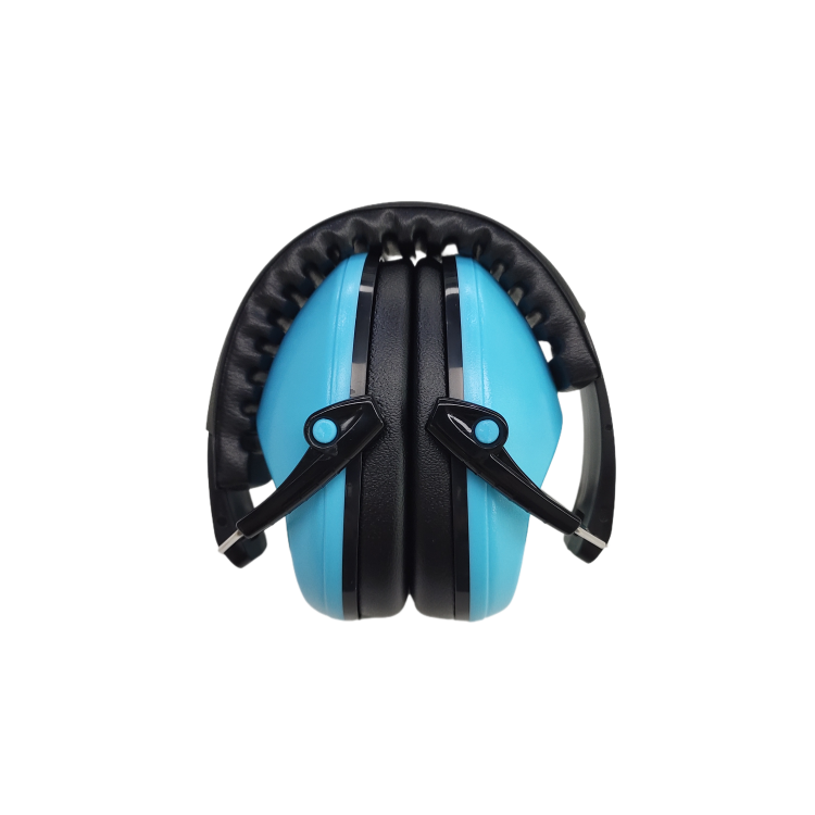 Portable Folding ABS Ear Muffs Noise Cancelling Foldable Soft Earmuffs for Children